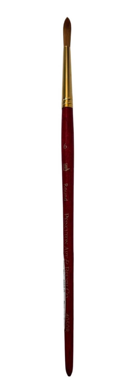 PRINCETON ART & BRUSH CO. Size 6 Round Brush 4050R NEW Painting Synthetic